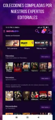 Noveloy+ Novelas en Español android App screenshot 3